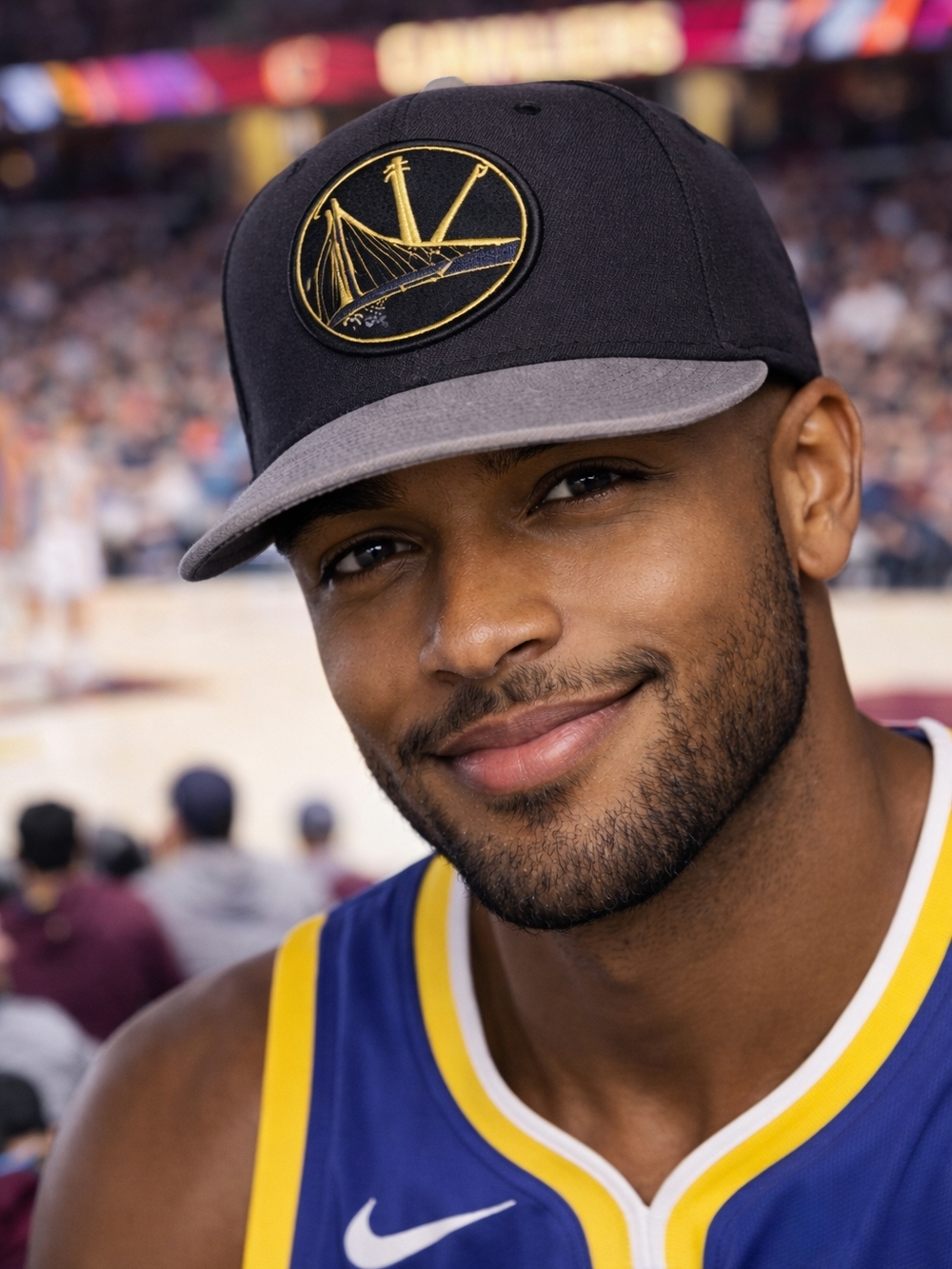 NBA Golden State Warriors   Mitchell And Ness Basketbsll Cap Suede Like Embossed